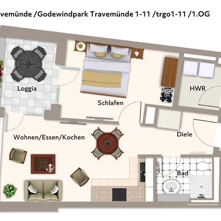 Godewindpark Travemuende Godewindpark Travemuende 1-11 Apartment